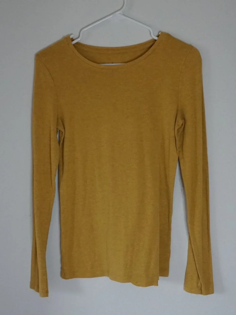 A New Day Mustard Long Sleeve Tee